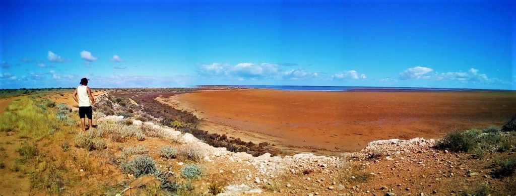 Looking out to the Indian Ocean 