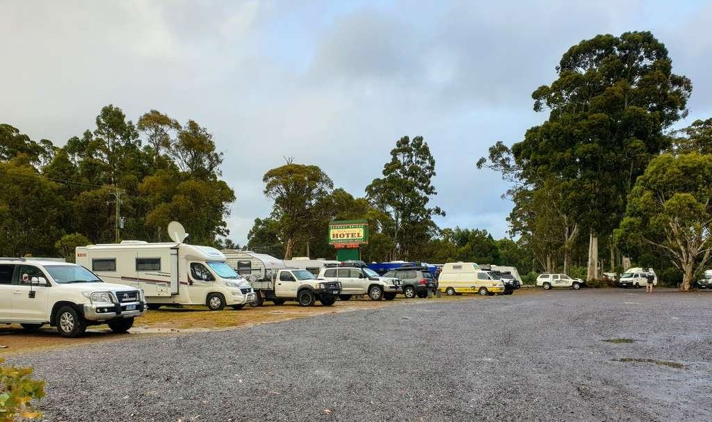 camping Derwent bridge wilderness hotel