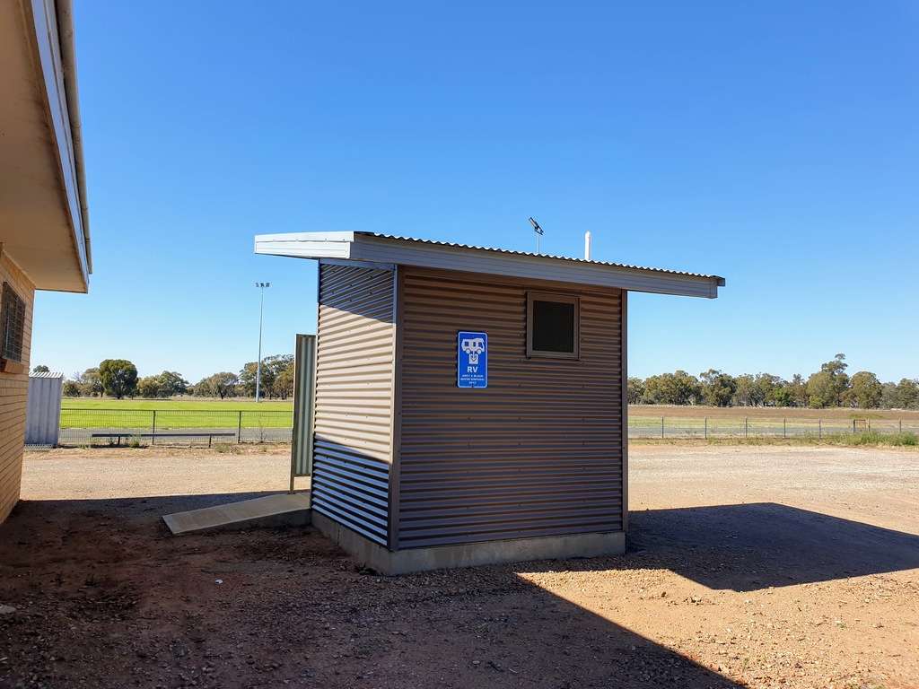 Ungarie Showground NSW disabled shower and toilet caravan camping RV
