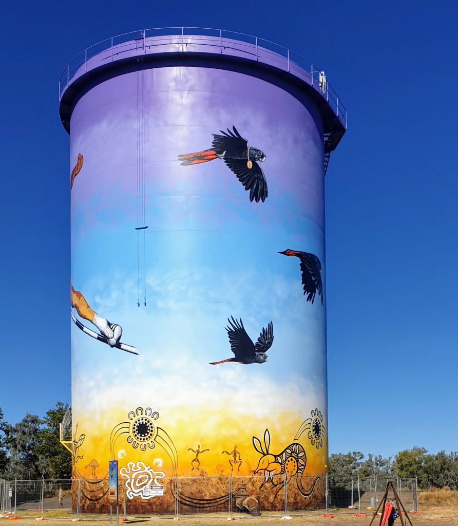 Bourke New South Wales silo art