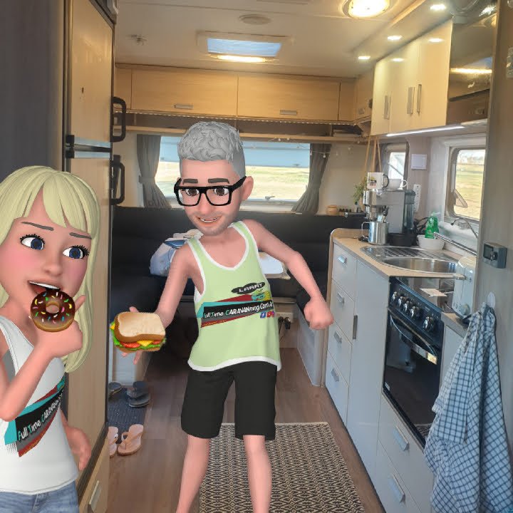 full time caravanning Jayco Silverline 21 foot caravan 10 caravan kitchen must haves larry sue