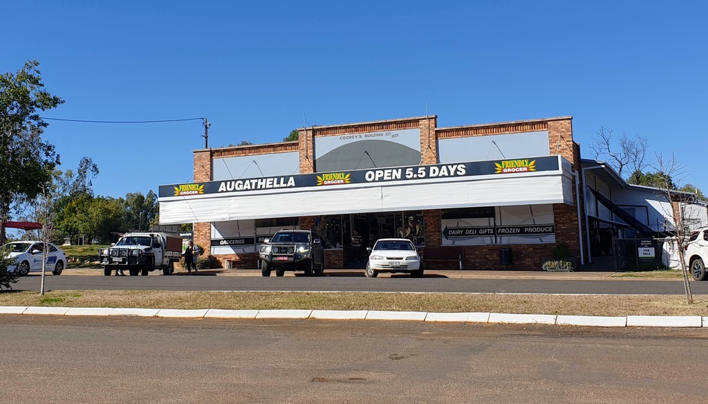 the friendly grocer opposite the Augathella camp Queensland 