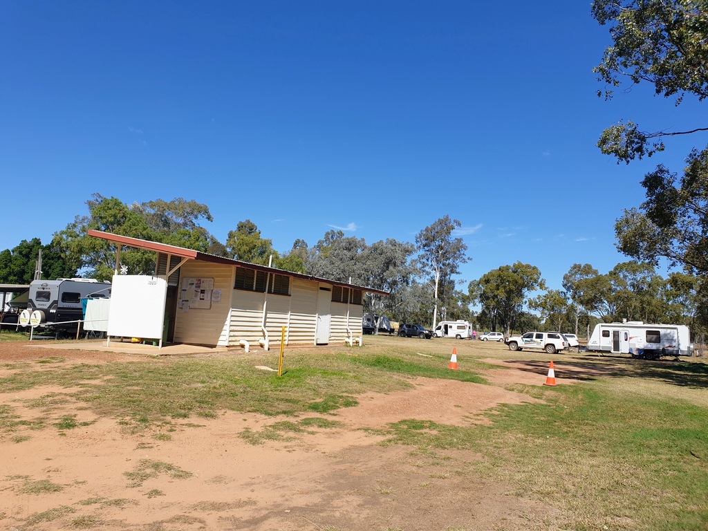 Amenities at Jericho Showground Queensland caravan sites full time caravanning