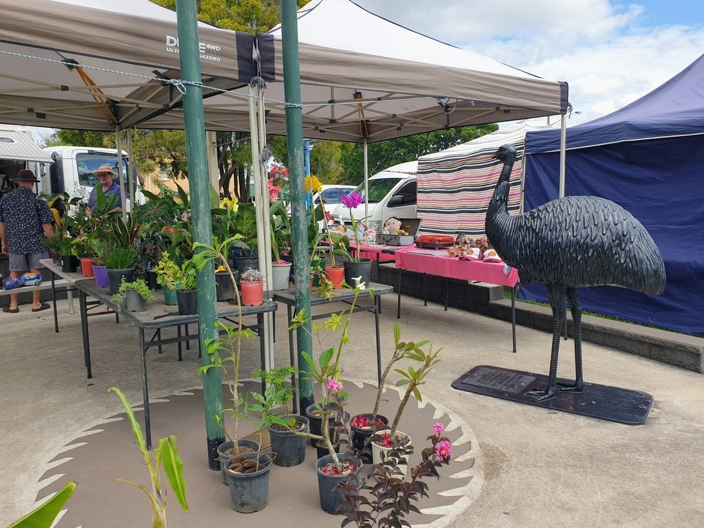 Wondai market near Wondai free camp