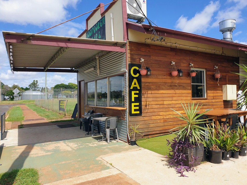 Woorolin cafe and take away opposite Wooroolin Rest Area Free Camp Qld