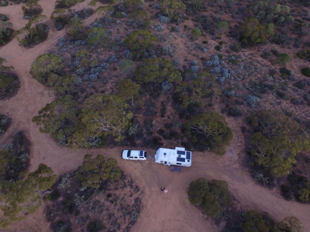 Cocklebiddy Eyre Highways many maze type camps on the Nullarbor