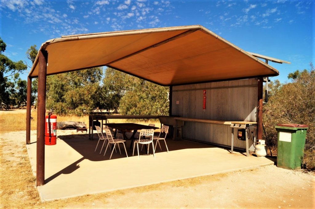 Wooramel Station camp kitchen