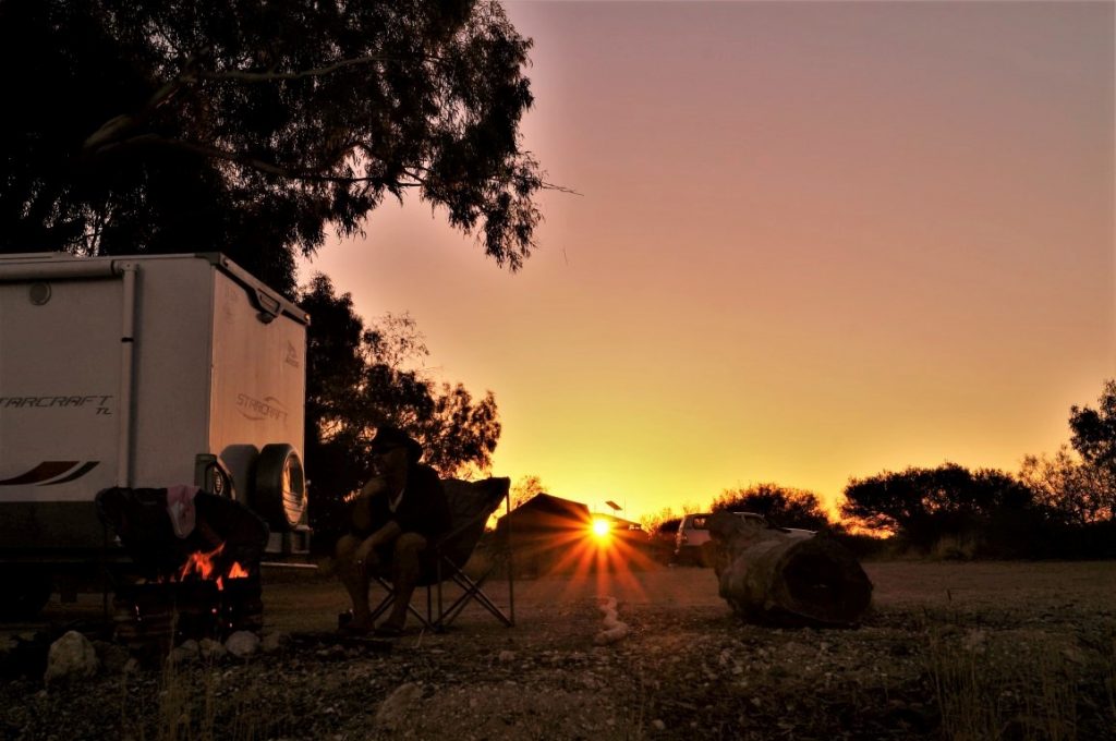 Wooramel Station sunset