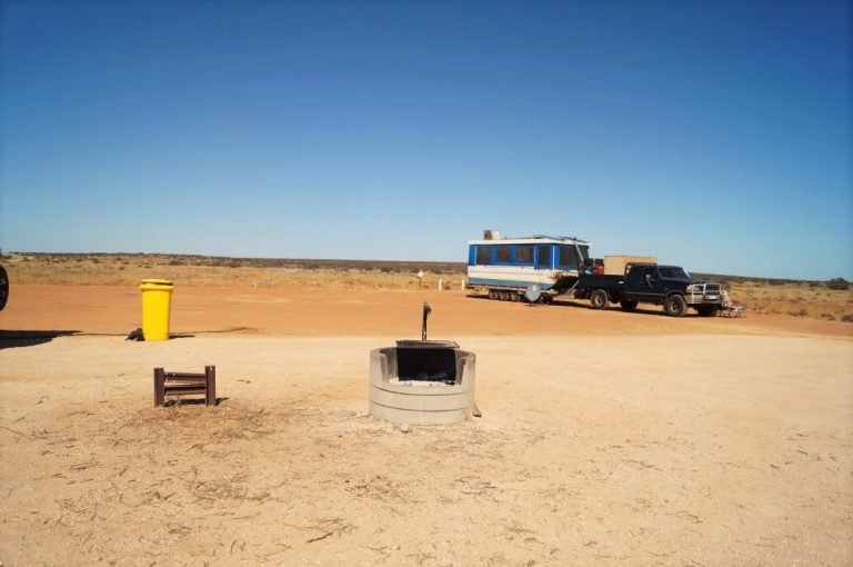 Lyndon rest area fire pit