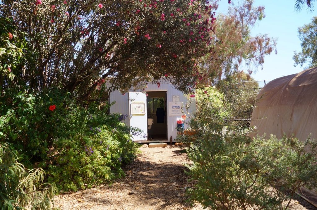 Dampier Caravan Park office