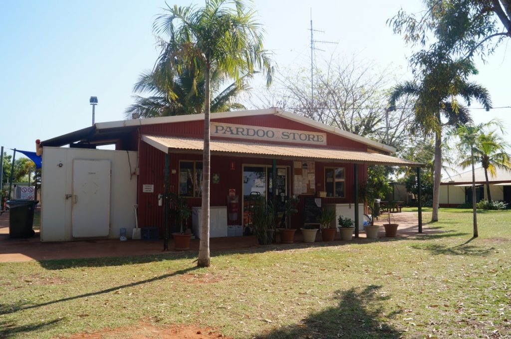 Pardoo Station caravan park store