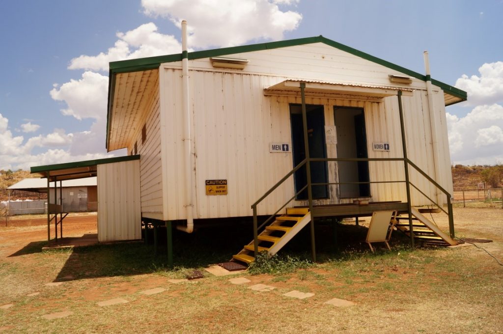 Banka Banka Station Northern Territory camp kitchen laundry and toilets