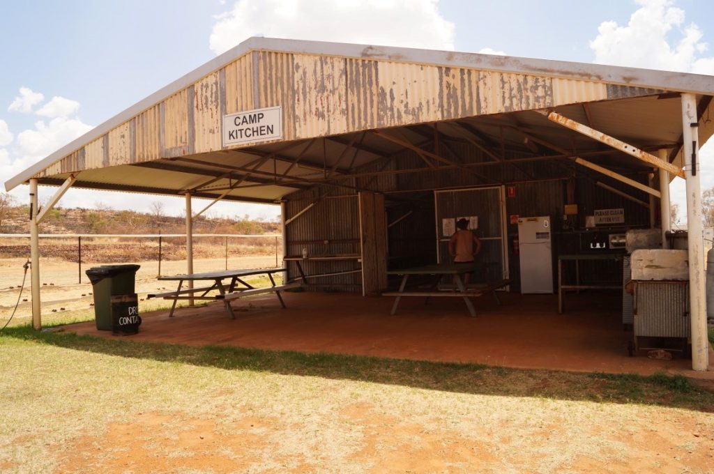 Banka Banka Station Northern Territory camp kitchen