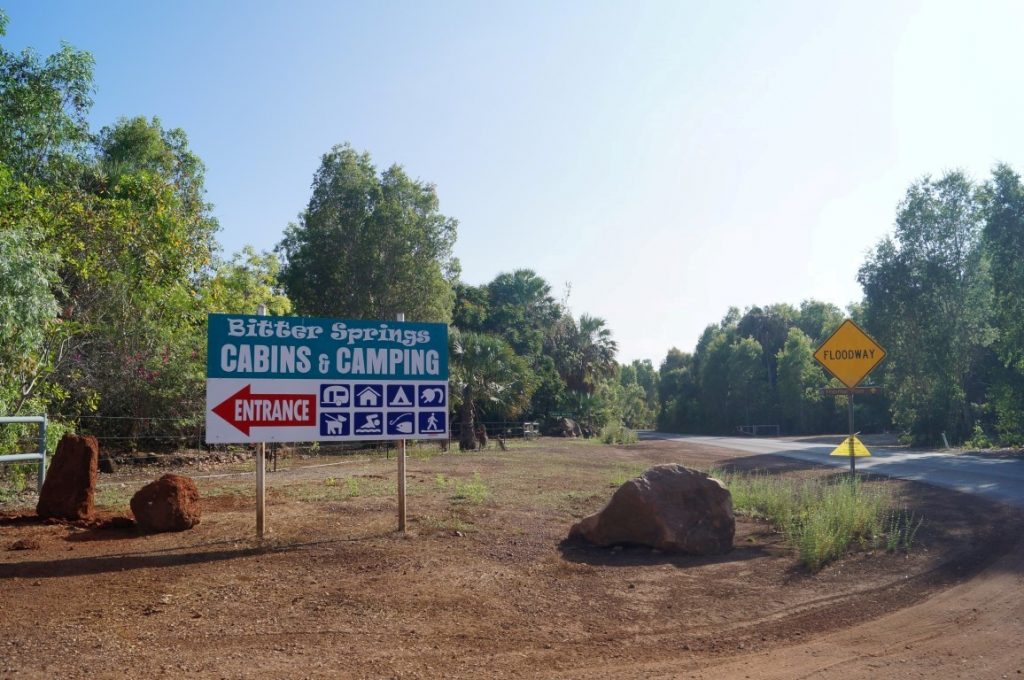 Mataranka Bitter Springs Northern Territory Carvan park