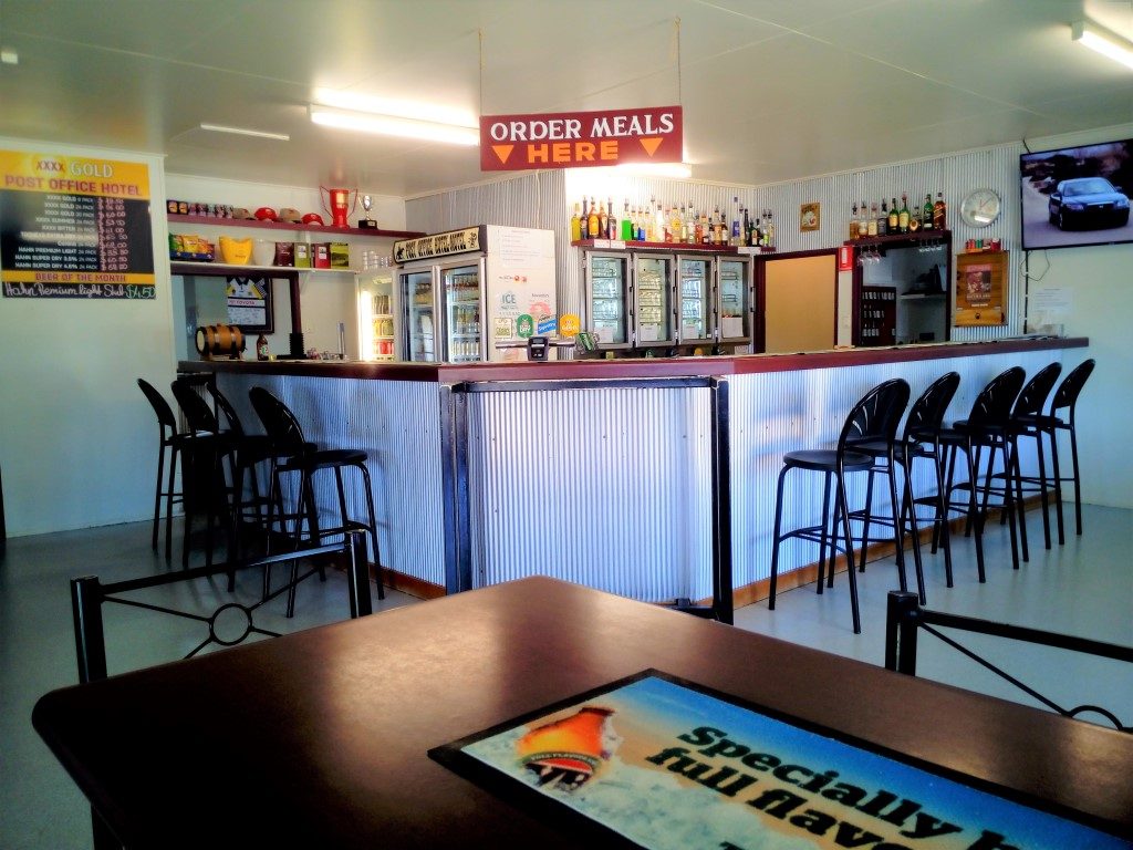 Camooweal Post office Hotel bar