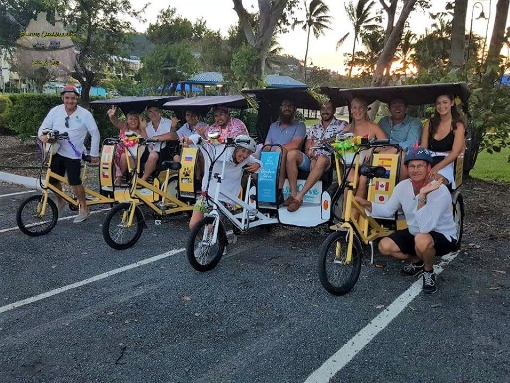 Whitsundays Tuk Tuk progressive dinner Airlie Beach