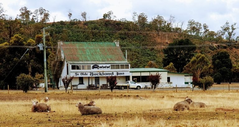 Free Camps In Tasmania Ye Olde Buckland Inn Tasmania