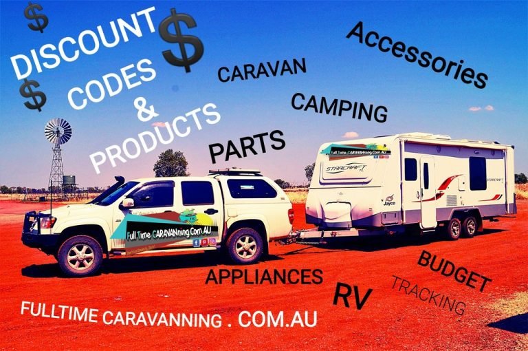 fulltimecaravanning.com.au discount codes and products caravan rv camping