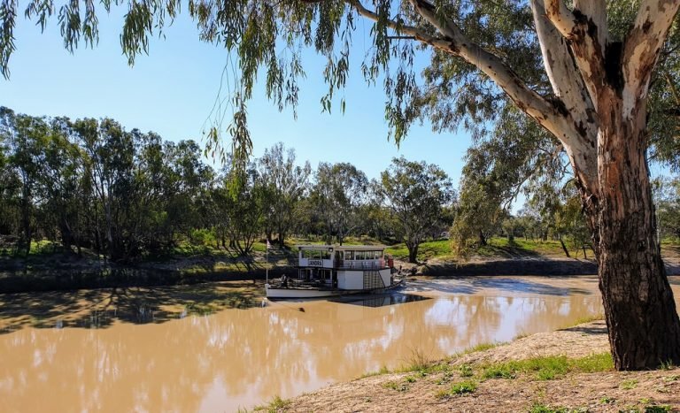 Bourke free camp darling river