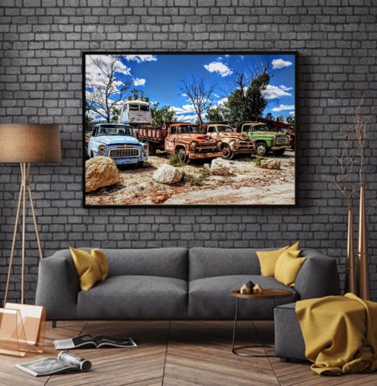 Old Rusty vintage Cars