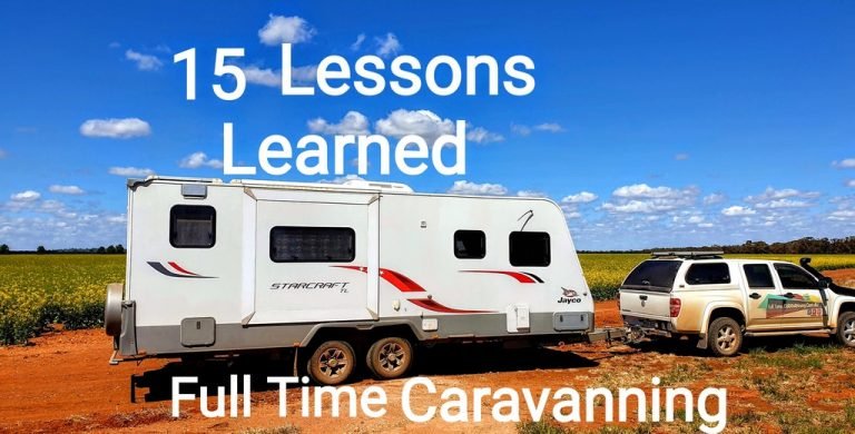 15 lessons learned full time caravanning farm caravan