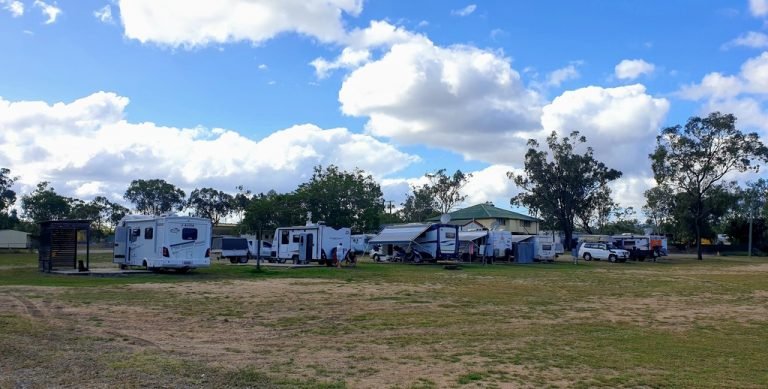 Nebo Van Park Qld service station camp