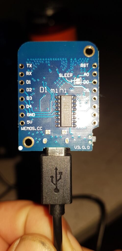D1 Mini circuit board smart caravan