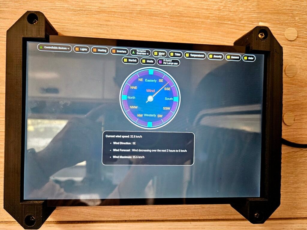 Central caravan hub smart caravan wind